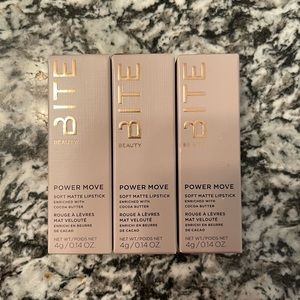 Bite Beauty Powermove Soft Matte Lipstick Sugar Buns